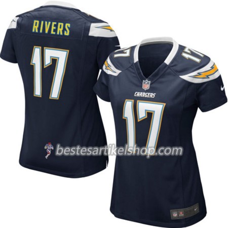 Damen Los Angeles Chargers Trikot Philip Rivers 17 Nike Navy